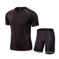 Snelle droge herenfitnesskleding workout kleding